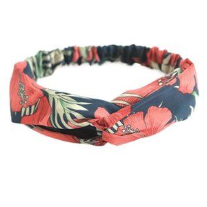 🎀Free Gift🎀 Blue Tropical Headband (NWOT)